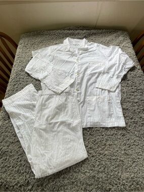Frette 1860 men’s cotton Pyjama Set – Size Large.